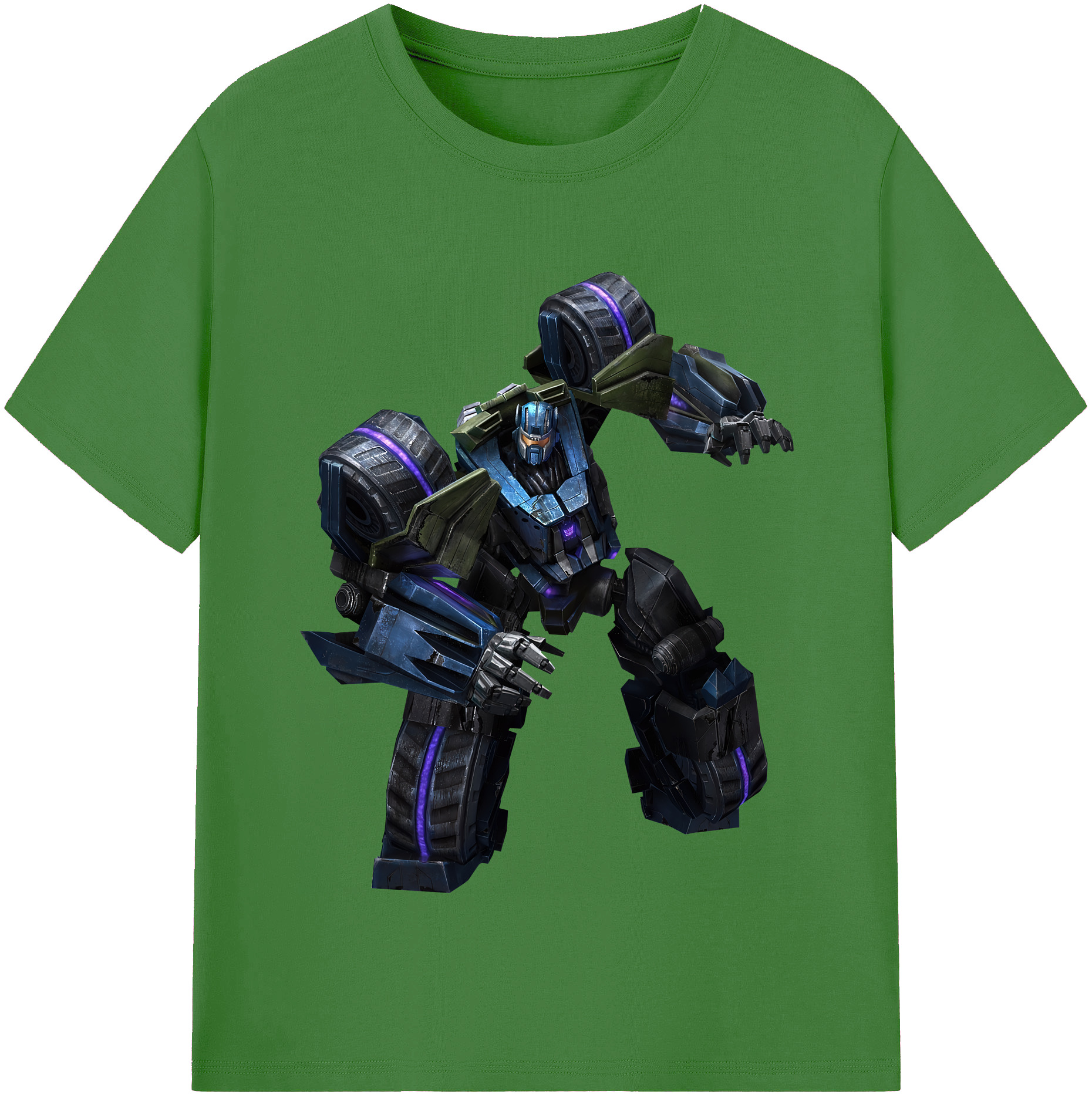 （画像用） Transformers トランスフォーマー レディースカジュアルプリントTシャツ（綿100％）